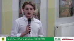 Sesja Rady Gminy Wiśniew - 30.08.2023