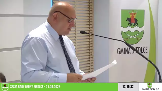 Sesja Rady Gminy Siedlce – 21.09.2023