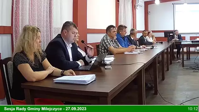 Sesja Rady Gminy Milejczyce – 27.09.2023