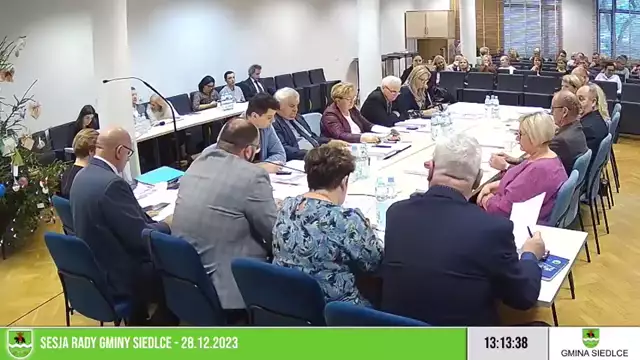 Sesja Rady Gminy Siedlce – 28.12.2023