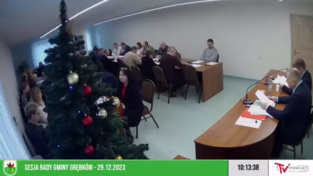 Sesja Rady Gminy Grębków – 29.12.2023
