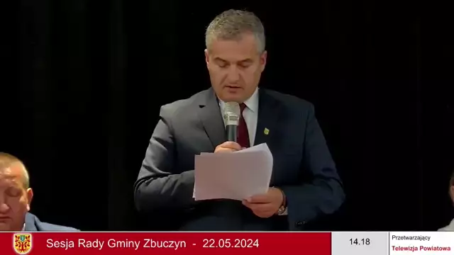 Sesja Rady Gminy Zbuczyn – 22.05.2024