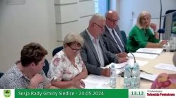 Sesja Rady Gminy Siedlce – 24.05.2024