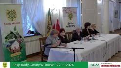 Sesja Rady Gminy Wiśniew – 27.11.2024