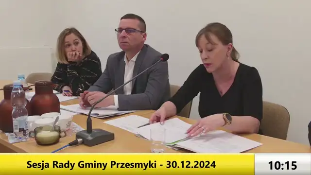 Sesja Rady Gminy Przesmyki – 30.12.2024