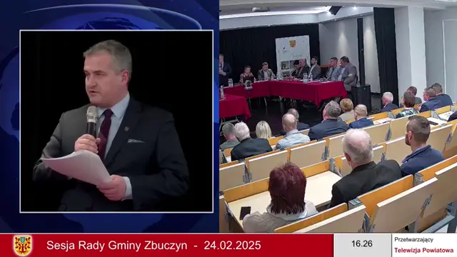 Sesja Rady Gminy Zbuczyn – 24.02.2025