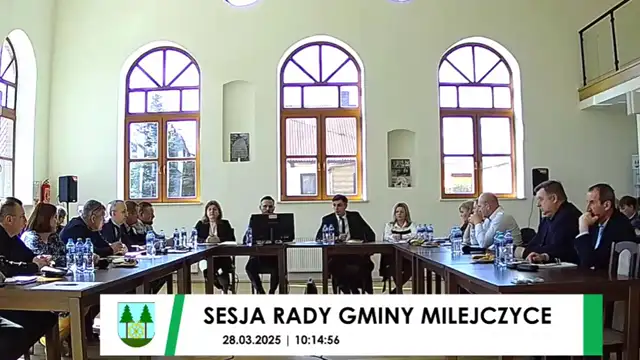 Sesja Rady Gminy Milejczyce – 28.03.2025