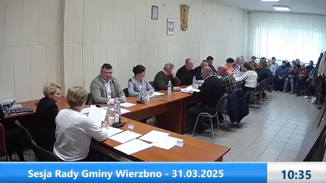 Sesja Rady Gminy Wierzbno – 31.03.2025
