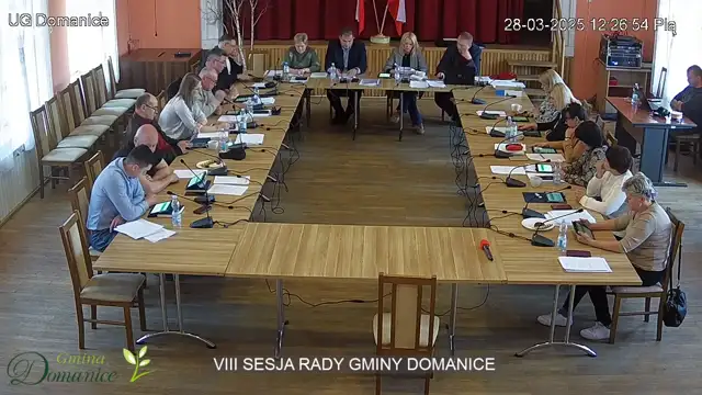 Sesja Rady Gminy Domanice– 28.03.2025