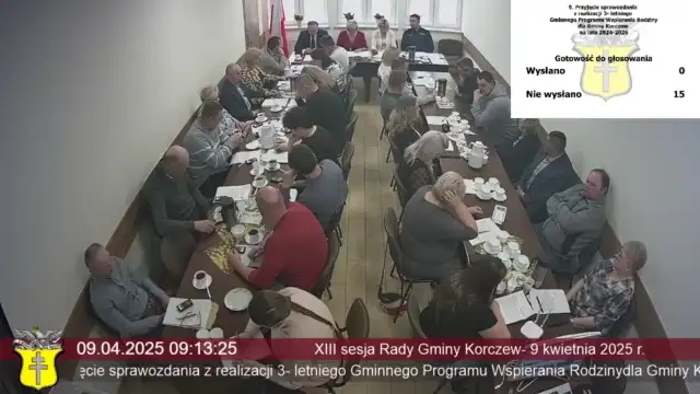 Sesja Rady Gminy Korczew– 09.04.2025