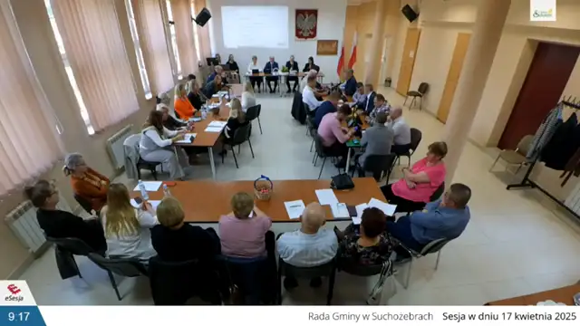 Sesja Rady Gminy Suchożebry – 17.04.2025