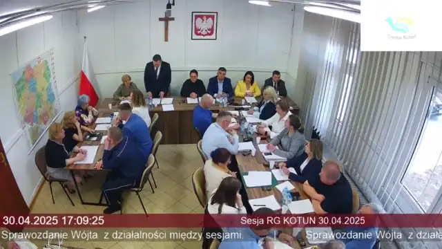 Sesja Rady Gminy Kotuń - 30.04,2025