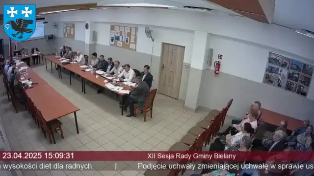 Sesja Rady Gminy Bielany - 26.04.2025