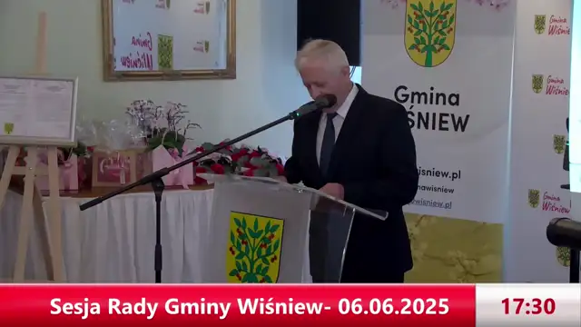 Sesja Rady Gminy Wiśniew – 06.06.2025