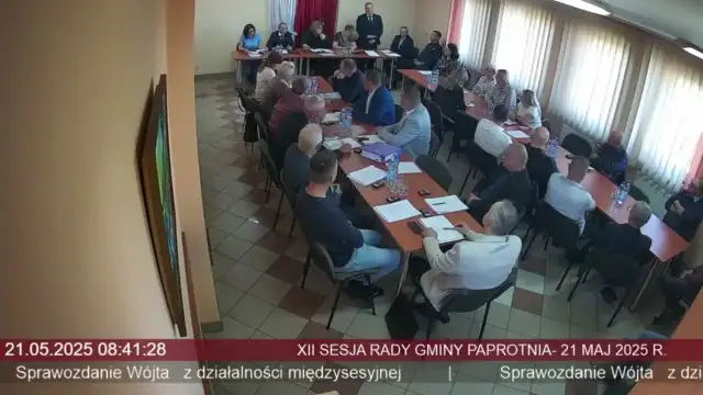Sesja Rady Gminy Paprotnia – 21.05.2025
