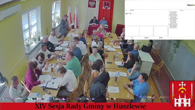 Sesja Rady Gminy w Huszlewie - 23.06.2025