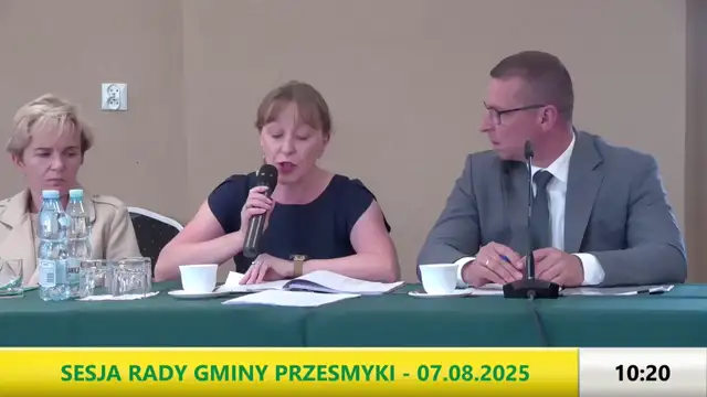 Sesja Rady Gminy Przesmyki – 07.08.2025