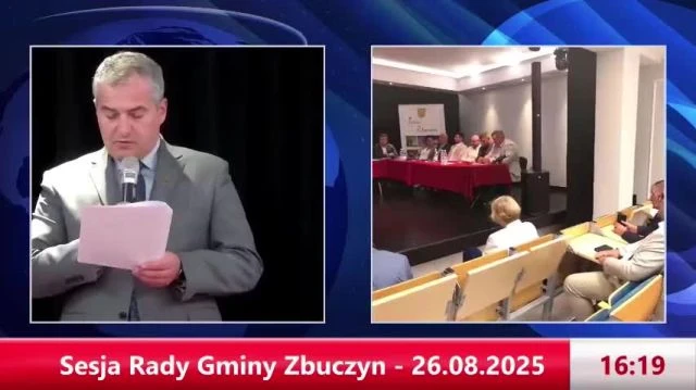 Sesja Rady Gminy Zbuczyn – 26.08.2025