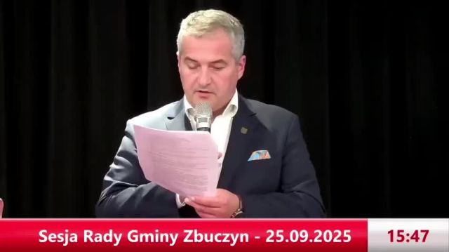 Sesja Rady Gminy Zbuczyn - 25.09.2025