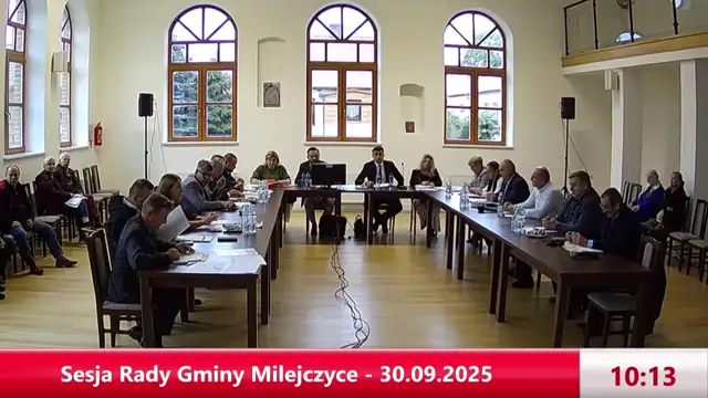 Sesja Rady Gminy Milejczyce – 30.09.2025