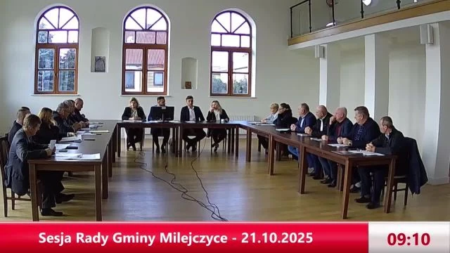Sesja Rady Gminy Milejczyce – 21.10.2025