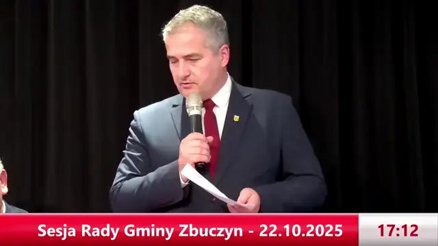 Sesja Rady Gminy Zbuczyn - 22.10.2025