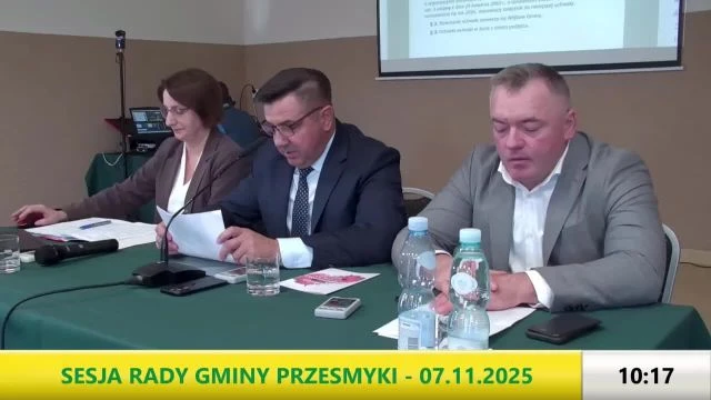 Sesja Rady Gminy Przesmyki - 07.11.2025