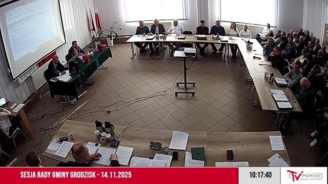 Sesja Rady Gminy Grodzisk - 14.11.2025