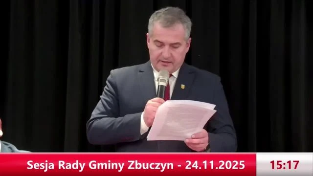 Sesja Rady Gminy Zbuczyn - 24.11.2025