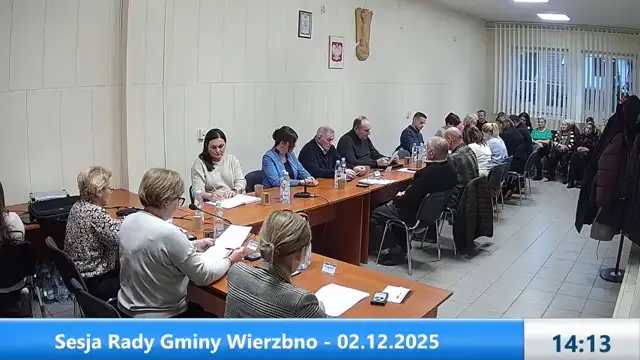 Sesja Rady Gminy Wierzbno – 2.12.2025