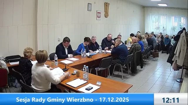 Sesja Rady Gminy Wierzbno – 17.12.2025