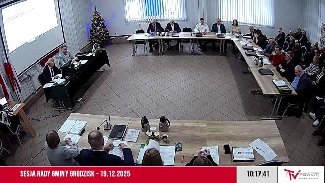 Sesja Rady Gminy Grodzisk - 19.12.2025