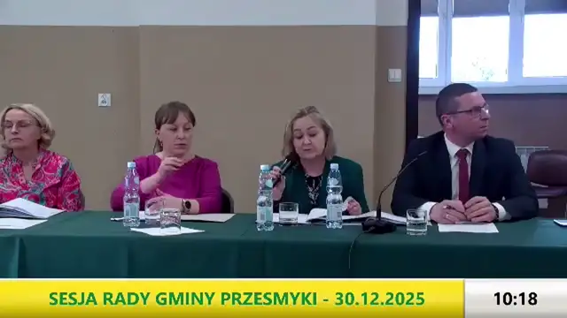 Sesja Rady Gminy Przesmyki - 30.12.2025