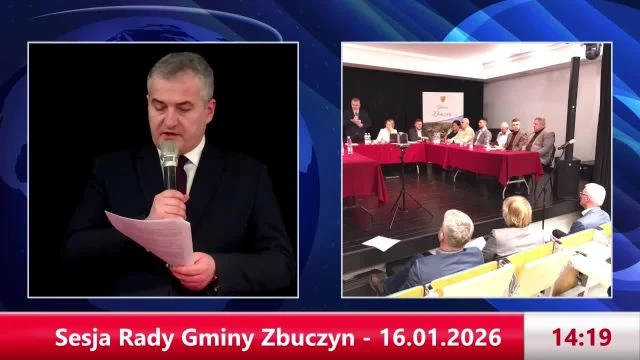 Sesja Rady Gminy Zbuczyn - 16.01.2026