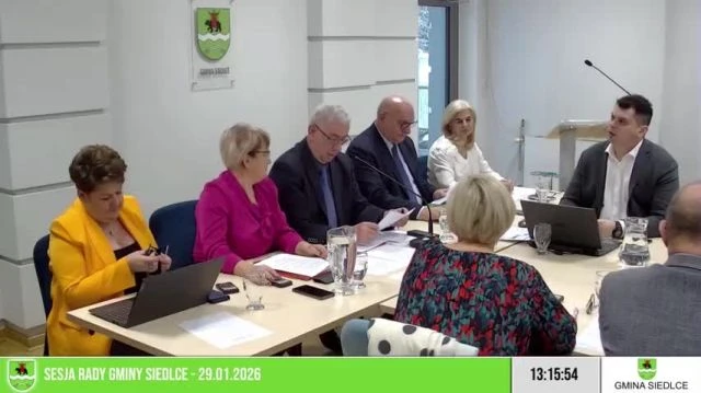 Sesja Rady Gminy Siedlce - 29.01.2026