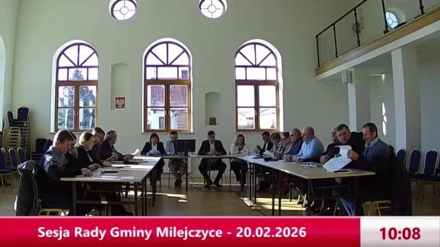 Sesja Rady Gminy Milejczyce – 20.02.2026
