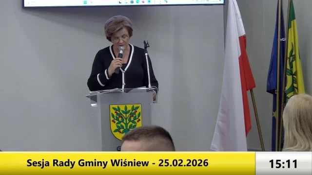 Sesja Rady Gminy Wiśniew - 25.02.2026