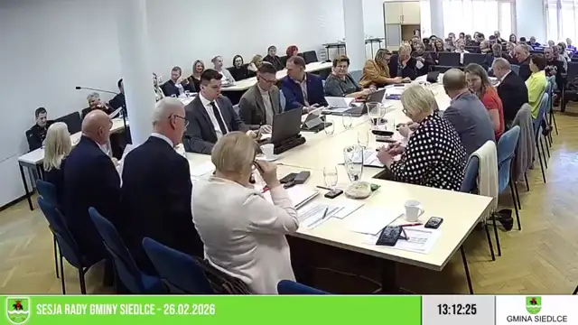 Sesja Rady Gminy Siedlce - 26.02.2026