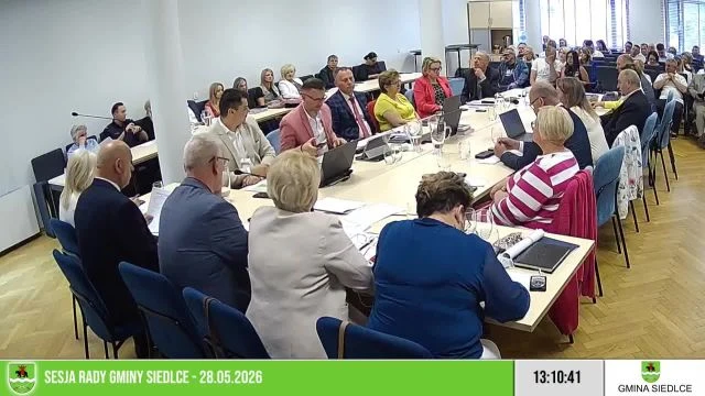 Sesja Rady Gminy Siedlce - 28.05.2026