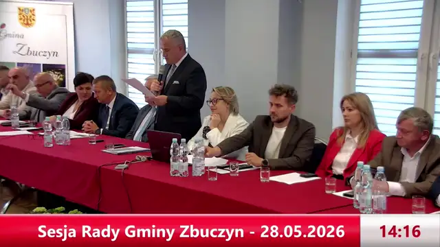 Sesja Rady Gminy Zbuczyn - 28.05.2026