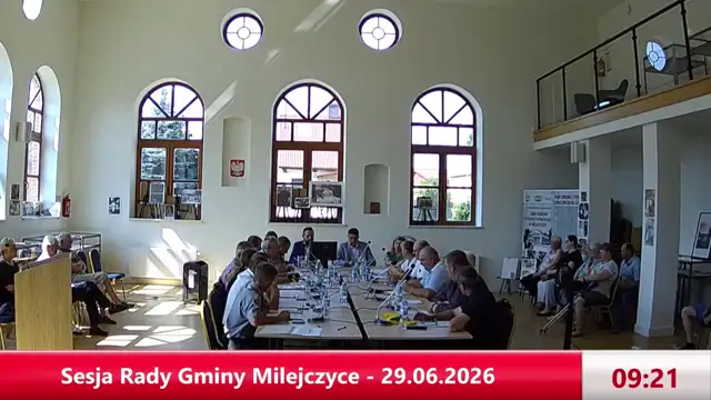 Sesja Rady Gminy Milejczyce – 29.06.2026