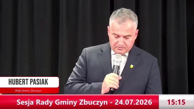 Sesja Rady Gminy Zbuczyn - 24.07.2026