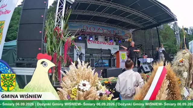 Dożynki Gminno-Parafialne Gminy Wiśniew - Śmiary  - 6.09.2026