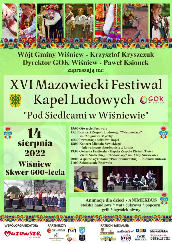 XVI Mazowiecki Festiwal Kapel Ludowych